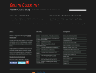 blog.onlineclock.net screenshot