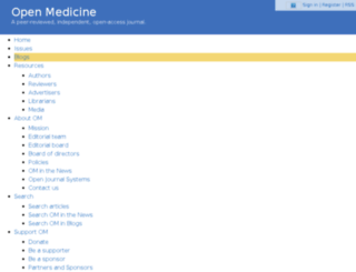 blog.openmedicine.ca screenshot