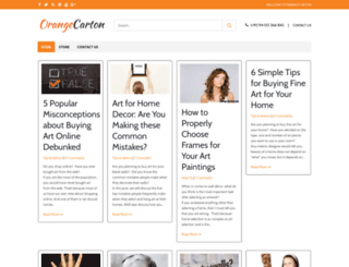 blog.orangecarton.com screenshot