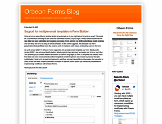 blog.orbeon.com screenshot