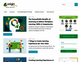 blog.originlearning.com screenshot