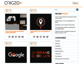blog.origzo.com screenshot
