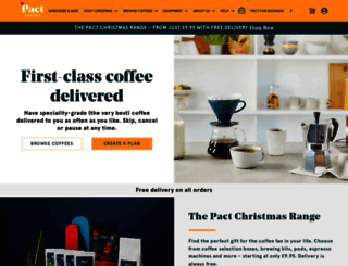 blog.pactcoffee.com screenshot