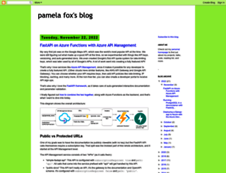blog.pamelafox.org screenshot