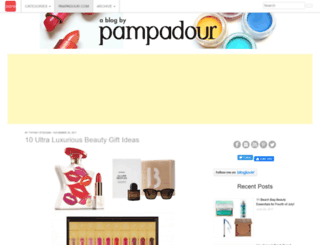 blog.pampadour.com screenshot