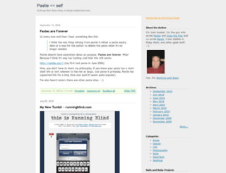 blog.pastie.org screenshot