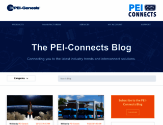blog.peigenesis.com screenshot