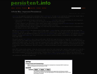 blog.persistent.info screenshot
