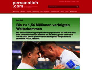 blog.persoenlich.com screenshot