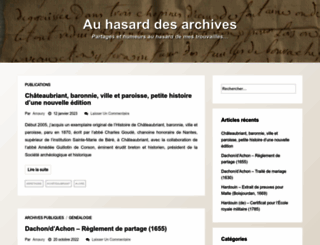 blog.pinsonnais.org screenshot