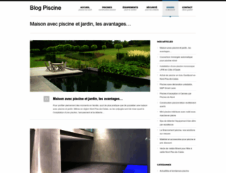 blog.piscinedunord.fr screenshot