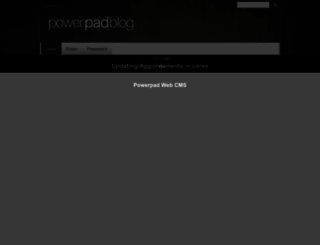 blog.powerpad.it screenshot
