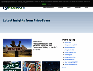 blog.pricebeam.com screenshot