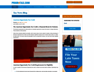 blog.priortax.com screenshot