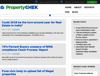 blog.propertychek.com screenshot