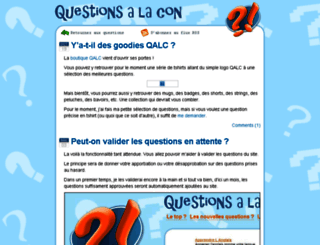 blog.qalc.fr screenshot