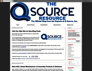 blog.qsource.com screenshot