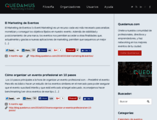 blog.quedamus.com screenshot