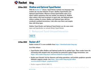 blog.racket-lang.org screenshot