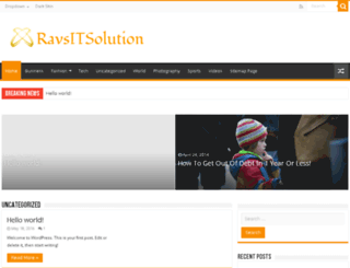 blog.ravsitsolution.com screenshot