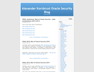blog.red-database-security.com screenshot