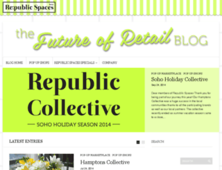 blog.republicspaces.com screenshot