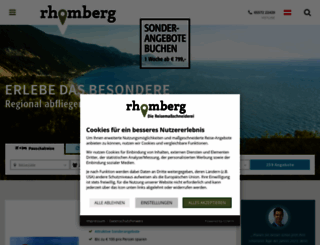 blog.rhomberg-reisen.com screenshot