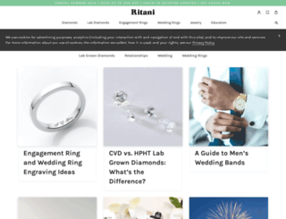 blog.ritani.com screenshot