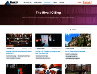 blog.rivaliq.com screenshot