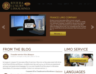 blog.riviera-luxury-limousines.com screenshot