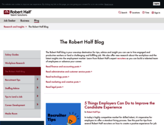 blog.roberthalf.com screenshot