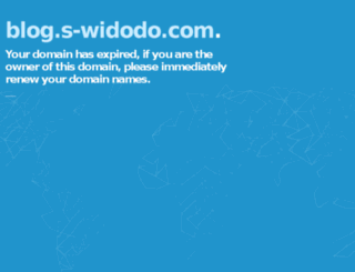 blog.s-widodo.com screenshot
