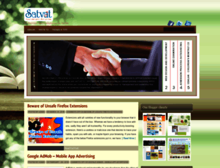 blog.satvatinfosol.com screenshot
