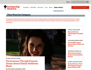 blog.scholarshipamerica.org screenshot
