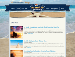 blog.seasidevacations.com screenshot