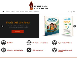 blog.shambhala.com screenshot