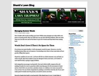 blog.shankslawn.com screenshot