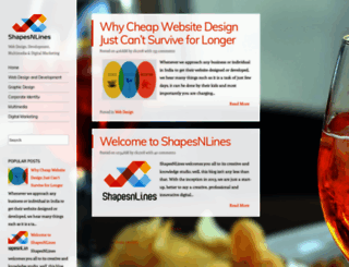 blog.shapesnlines.com screenshot