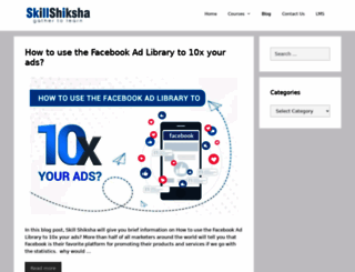 blog.skillshiksha.com screenshot
