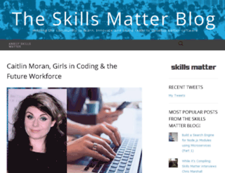 blog.skillsmatter.com screenshot