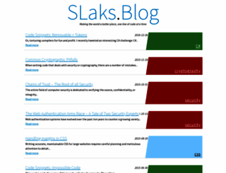 blog.slaks.net screenshot