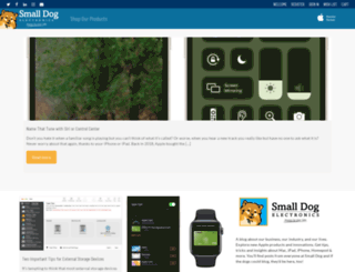 blog.smalldog.com screenshot