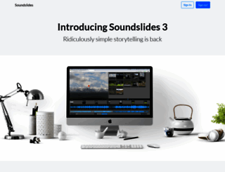 blog.soundslides.com screenshot