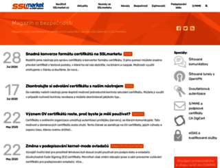 blog.sslmarket.cz screenshot