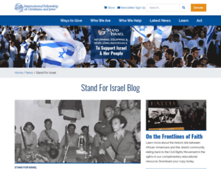 blog.standforisrael.org screenshot