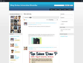blog.stikom.edu screenshot