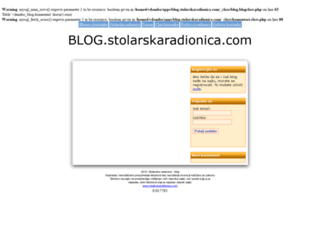 blog.stolarskaradionica.com screenshot
