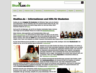 blog.studilux.de screenshot
