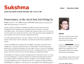 blog.sukshma.net screenshot