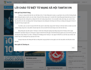 blog.tamtay.vn screenshot